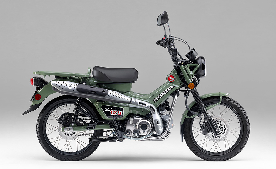 ホンダ CT125・ハンターカブ グリーン